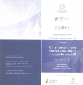 Gli strumenti della finanza comunitaria a supporto delle PMI - STELLA MONFREDINI